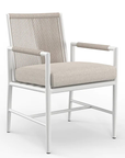 Sunset West Sabbia Sunbrella Outdoor Dining Armchair 2PC