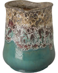 Emissary Sack Reef Teal Ceramic Planter