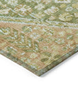 Addison Rugs Saelain Green Washable Indoor-Outdoor Rug