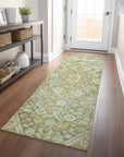 Addison Rugs Saelain Green Washable Indoor-Outdoor Rug