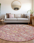 Addison Rugs Saelain Red Washable Indoor-Outdoor Rug