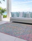 Addison Rugs Saelain Sky Washable Indoor-Outdoor Rug
