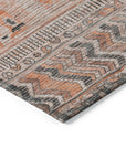 Addison Rugs Saelanor Orange Washable Indoor-Outdoor Rug