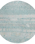Addison Rugs Saelanor Teal Washable Indoor-Outdoor Rug