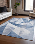 Addison Rugs Saelara Denim Washable Indoor-Outdoor Rug