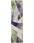 Addison Rugs Saelara Purple Washable Indoor-Outdoor Rug