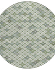 Addison Rugs Saelaris Green Washable Indoor-Outdoor Rug