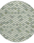 Addison Rugs Saelaris Green Washable Indoor-Outdoor Rug