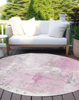 Addison Rugs Saelion Pink Washable Indoor-Outdoor Rug
