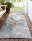 Addison Rugs Saelira Gray Washable Indoor-Outdoor Rug