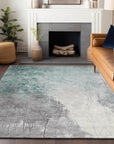 Addison Rugs Saelius Blue Washable Indoor-Outdoor Rug