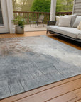 Addison Rugs Saelius Orange Washable Indoor-Outdoor Rug