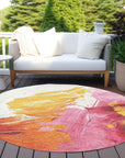 Addison Rugs Saelon Blush Washable Indoor-Outdoor Rug