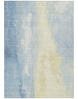Addison Rugs Saelor Blue Washable Indoor-Outdoor Rug