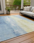 Addison Rugs Saelor Blue Washable Indoor-Outdoor Rug