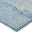 Addison Rugs Saelor Blue Washable Indoor-Outdoor Rug