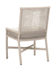 Essentials For Living Seaside Rope Weave Olefin Fabric Outdoor Dining Chair Set of 2