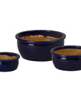 Emissary Shallow Round Ceramic Lip Planter