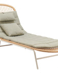 Zuo Modern Skim Olefin Fabric Outdoor Chaise Lounge