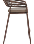 Zuo Modern Skye Olefin Fabric Outdoor Barstool 2PC