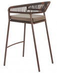 Zuo Modern Skye Olefin Fabric Outdoor Barstool 2PC