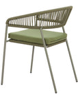 Zuo Modern Skye Olefin Fabric Outdoor Dining Chair 2PC