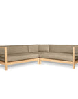 HiTeak SoHo Patio Sectional Deep Sofa Set with Sunbrella 7PC