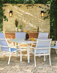 Telescope Soho Sling Octogon Outdoor Dining Set 7PC