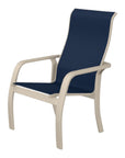 Soho Sling Stacking High Back Arm Chair