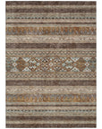 Addison Rugs Southwest Brown Washable Indoor-Outdoor Rug