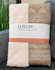 Southwest Copper Washable Indoor-Outdoor Rug