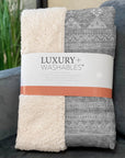 Southwest Grey Washable Indoor-Outdoor Rug