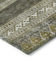 Addison Rugs Southwest Taupe Washable Indoor-Outdoor Rug