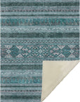 Addison Rugs Southwest Teal Washable Indoor-Outdoor Rug