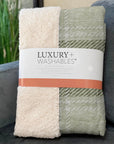 Addison Rugs Spiral Whispers Aloe Washable Indoor-Outdoor Rug