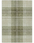 Addison Rugs Spiral Whispers Aloe Washable Indoor-Outdoor Rug
