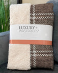 Addison Rugs Spiral Whispers Brown Washable Indoor-Outdoor Rug