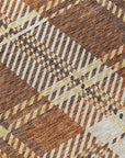 Addison Rugs Spiral Whispers Chocolate Washable Indoor-Outdoor Rug