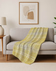 Addison Rugs Spiral Whispers Gold Washable Indoor-Outdoor Rug