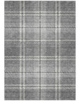 Addison Rugs Spiral Whispers Grey Washable Indoor-Outdoor Rug