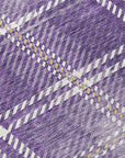 Addison Rugs Spiral Whispers Purple Washable Indoor-Outdoor Rug