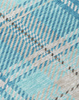 Addison Rugs Spiral Whispers Teal Washable Indoor-Outdoor Rug