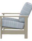 Leeward Deep Seat Stationary Arm Chair