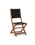 HiTeak Stella Teak Armless Patio Round Bistro Set 3PC