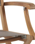 HiTeak Stella Teak Outdoor Folding Armchair