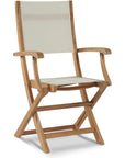 HiTeak Stella Teak Outdoor Folding Armchair