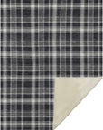 Addison Rugs Still Bloom Black Washable Indoor-Outdoor Rug