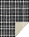 Addison Rugs Still Bloom Black Washable Indoor-Outdoor Rug