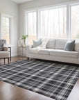 Addison Rugs Still Bloom Black Washable Indoor-Outdoor Rug