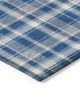Addison Rugs Still Bloom Blue Washable Indoor-Outdoor Rug